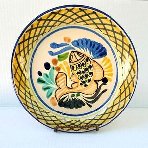 GORKY GONZALEZ MEXICAN MAJOLICA PLATE